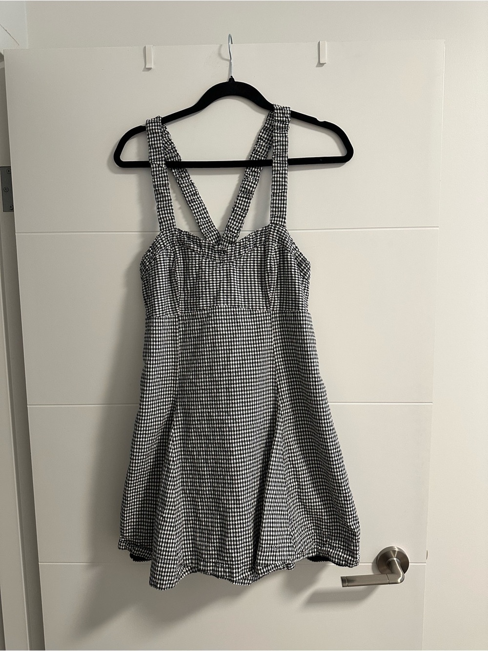 Anthropologie Maeve Sweetheart Gingham Mini Dress - Picture 4 of 4